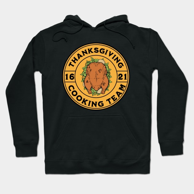 Thanksgiving - Cooking team Hoodie by valentinahramov